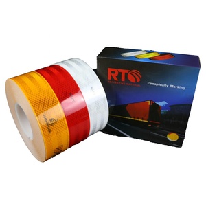 Желтая Алмазная светоотражающая лента RTLITE E8, светоотражающая лента для безопасности дорожного движения, автоматическая Светоотражающая клейкая лента - Product Image 4