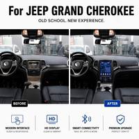 Para Jeep Grand Cherokee WK2 (2014-2017) Pantalla Vertical Tesla de 12.8 Pulgadas, Unidad Principal Inalámbrica con Android Auto y CarPlay, Radio Multimedia para Automóvil