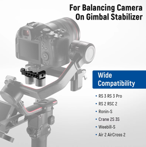 Kit de contrepoids et de fixation en alliage d'aluminium pour stabilisateur portable <span class=keywords><strong>Ronin</strong></span> RS4 Series <span class=keywords><strong>Crane</strong></span> 2S/3S/Weebill S - Product Image 2