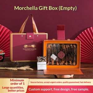 Caja de Regalo Roja de Lujo Personalizada para Hongos Morel, Empaque Vacío Premium - Product Image 3