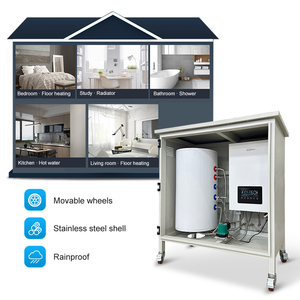 Caldera de Agua Caliente Eléctrica Inteligente Anticongelante de 4kw y 40L de Acero Inoxidable para Toda la Villa, de Uso Independiente - Product Image 1
