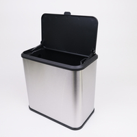 2023 nouveauté cuisine suspendu poubelle à compost poubelle avec seau intérieur détachable pour comptoir