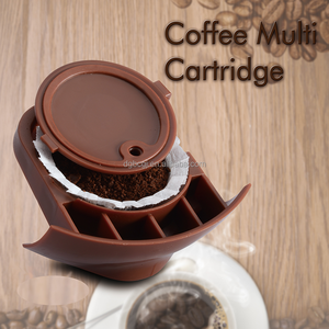 Venta al por mayor de soporte de café reutilizable ecológico para <span class=keywords><strong>Dolce</strong></span> <span class=keywords><strong>Gusto</strong></span> fácil de usar y limpiar filtro de café vacío - Product Image 2