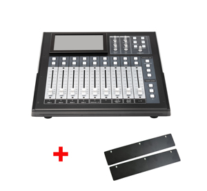 Mezclador de <span class=keywords><strong>audio</strong></span> digital profesional DVAE X10 de 10 canales, 6 micrófonos + <span class=keywords><strong>2</strong></span> entradas estéreo, consola de mezcla de grabación USB de aluminio, estante de envío - Product Image 1