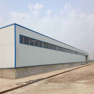 Proveedor Chino de Naves Industriales Prefabricadas de Diseño Moderno, Estructura de Acero para Oficinas, Almacenes con Puerta y Ventana - Product Image 1