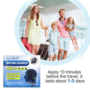 SEFUDUN Patchs contre le mal des transports sans somnolence Extrait de plantes <span class=keywords><strong>Lunettes</strong></span> <span class=keywords><strong>nasales</strong></span> pour le mal de la voiture et le mal des transports - Product Image 4