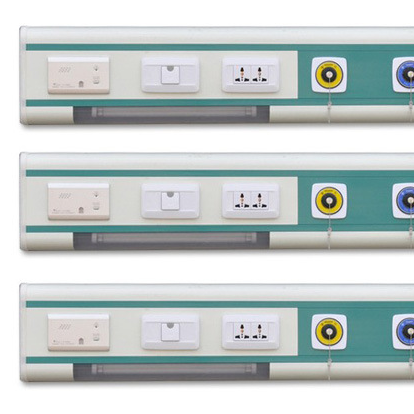Медицинское газовое оборудование зоны кровать консольная панель кровати головное устройство для продажи