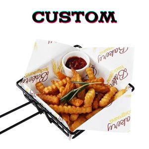 Custom Printed Greaseproof Paper Wrapping for Food Packaging with <b>Wax</b> <b>Wrap</b> Paper - Product Image 2