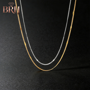 <span class=keywords><strong>Collier</strong></span> en chaîne plaqué or, <span class=keywords><strong>collier</strong></span> superposé quotidien, chaîne en os de <span class=keywords><strong>serpent</strong></span>, chaîne tressée en <span class=keywords><strong>maille</strong></span>, <span class=keywords><strong>collier</strong></span> clavicule d'été - Product Image 3