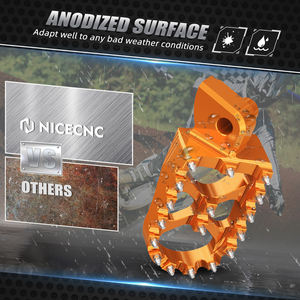 NICECNC 57mm אופני שטח רגליות רחבות לאופנועים עבור KTM 950 105A0 1290 1190 SUPER ADVENTURE <span class=keywords><strong>R</strong></span> S <span class=keywords><strong>T</strong></span> FREERIDE250F - Product Image 3