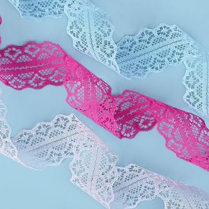 3cm mode gaya antik Logo khusus bunga tali sepatu renda datar warna-warni tali sepatu Satin pita mewah dekoratif tali sepatu untuk Sneakers - Product Image 3