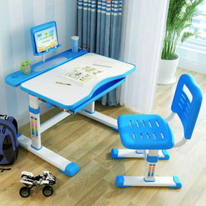 Ensemble de table réglable pour enfants, <span class=keywords><strong>bureau</strong></span> d'écriture bon marché pour enfants - Product Image 2