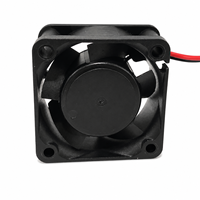 Kipas Aksial Bantalan Bola Ganda DC 12V NMB Asli Kecepatan Tinggi 40X40X20Mm 40Mm Kipas Pendingin 2 Kawat 1608VL-04W-B60 Printer 3D Mini PC
