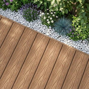 Planches de <span class=keywords><strong>terrasse</strong></span> en WPC co-extrudé, grain de <span class=keywords><strong>bois</strong></span> naturel, revêtement de sol extérieur, composite <span class=keywords><strong>bois</strong></span>-plastique, dalles de sol en relief profond, <span class=keywords><strong>terrasse</strong></span> de jardin - Product Image 1