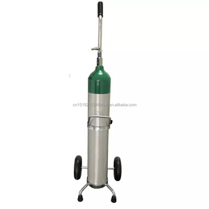 Hastane tıbbi oksijen tankı sepeti gaz silindiri arabası - Product Image 5