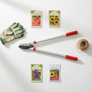 30 Gear <span class=keywords><strong>Plus</strong></span> Anvul Lopper Lames affûtées avec revêtement antiadhésif pour une coupe puissante, poignée en aluminium robuste avec poignées souples - Product Image 2