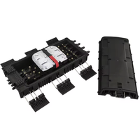 Caja de Empalme de Fibra Óptica FTTH de 12-96 Núcleos, Impermeable IP68, para Despliegue de Redes de Fibra Óptica, Compra al por Mayor