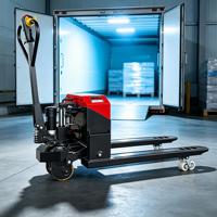 Transpalette Électrique 3000 kg, Alimenté par Batterie 48V, Transpalette Manuel Certifié CE, Vente Directe Usine QMIGA