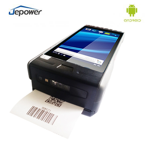 <span class=keywords><strong>PDA</strong></span> genggam layar sentuh 5.5 inci dengan pemindai Barcode Thermal dan Printer Label 4G pembaca NFC - Product Image 3