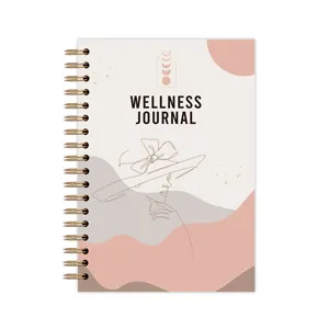 2024 Printing Custom Wedding Planner Spiral Journal Hardcover A5 B5 Life Book Wedding Diary Planner Notebook