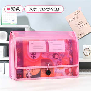 Văn Phòng Cô Gái Xinh Đẹp Văn Phòng Phẩm <span class=keywords><strong>2025</strong></span> Chất Lượng Cao Tùy Chỉnh Cá Nhân Màu Sắc Tươi Sáng Tài Liệu Tập Tin Tổ Chức Tài Liệu Tàu Sân Bay Túi - Product Image 6