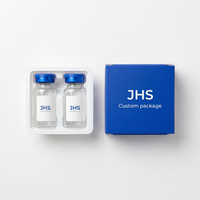 10ml 3ml 5ml 4ml Tray-Set Faltbare Flaschen Maßgeschneiderte Peptid-Boxen Fläschchen-Verpackung Markendesign Karton Peptid-Verpackungsboxen