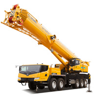 Grue de chantier 130T QY130, flèche télescopique à 7 sections de 116 m, machine de levage mobile haute capacité pour la construction
