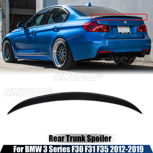 Aileron de coffre arrière style MP pour BMW Série 3 F30 F31 F35 2012 2013 2014 2015 2016 2018 2019 - Accessoire de style automobile - Product Image 1