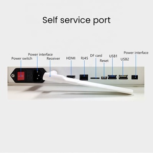 Kiosco de Autoservicio con Pantalla Táctil Capacitiva de 21.5" y 32", Lector de Códigos QR, Impresora de 58/80 mm, para Pagos y Pedidos en McDonald's/KFC/Restaurantes - Product Image 3