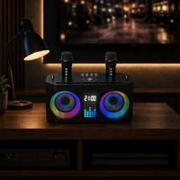 Speaker Bluetooth dengan Mikrofon Speaker Nirkabel Portabel Speaker Karaoke untuk Rumah/Pesta/Di Luar Ruangan WJ-A920