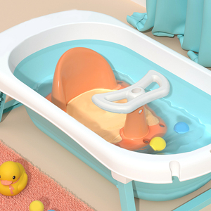 Siège <span class=keywords><strong>de</strong></span> <span class=keywords><strong>bain</strong></span> pour bébé avec ventouses au fond pouvant être transformé en montagnes russes et chaise d'alimentation Chaise <span class=keywords><strong>de</strong></span> <span class=keywords><strong>bain</strong></span> pour bébé multifonctionnelle - Product Image 2