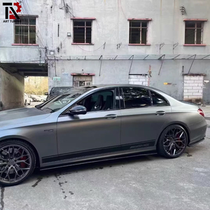 Faldones Laterales Estilo AMG de Fibra de Carbono para <span class=keywords><strong>Mercedes</strong></span>-<span class=keywords><strong>Benz</strong></span> Clase <span class=keywords><strong>E</strong></span> W213 E43 E53 E63 W213 LCI, Faldones Laterales de Fibra de Carbono 2016-2023 - Product Image 2