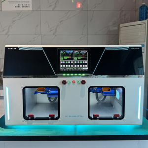 Fresadora Dental <span class=keywords><strong>CAD</strong></span> <span class=keywords><strong>CAM</strong></span> de Doble Estación y 10 Ejes para Bloques de PMMA, Resina, Cera y Zirconia - Product Image 4