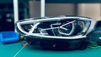 Nouvel ensemble de phares LED à commande par application Bluetooth pour Hyundai Accent Sedan 2013 2018 2019 2020 2021 2022