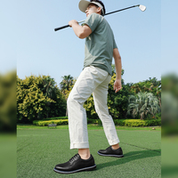 Chaussures de golf professionnelles d'extérieur pour hommes femmes senior chaussures de golf classiques imperméables et respirantes de haute qualité