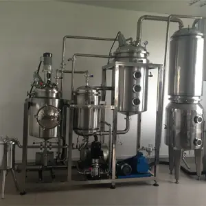 Industrial Model 100l 300L Solvent Extractors Equipment For Hemp With Explosion-proof