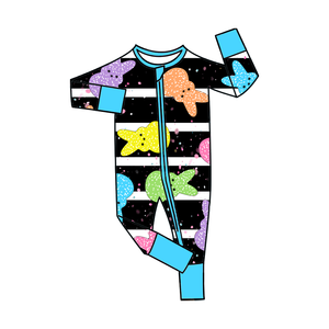 RTS Sıcak Fırsat Paskalya Baskılı Bambu Fermuarlı Tulum Takımı Sevimli Yenidoğan Kız Çocuk Giysileri Bebek Çocuk Giysileri - Product Image 6