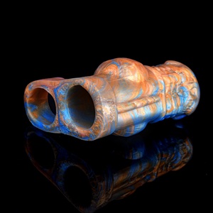 NNSX Hollow Dog <b>Dildo</b> Open-end Penis Sleeves with Knot Cock Sheath for Couple Sex Pleasure Penis Enlargement Sleeves Sex Toys - Product Image 4