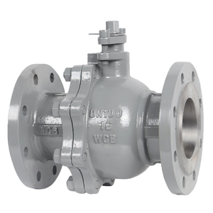 บอลวาล์ว ANSI150 DN100 PN16 ขนาด 4 นิ้ว วัสดุ WCB แบบหน้าแปลนคู่ 2 ทาง 2 ชิ้น พร้อมระบบควบคุมแบบแมนนวล - Product Image 5