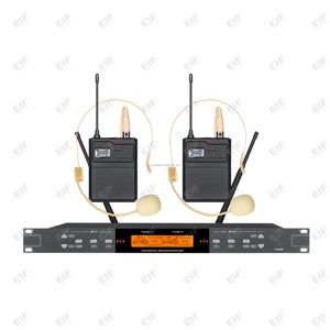 <b>Wireless</b> Microphones | UHF Dynamic Mics & Condenser Microphones Lavalier Headset HC-1000 - Product Image 6