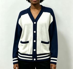 <span class=keywords><strong>Cardigan</strong></span> <span class=keywords><strong>Blu</strong></span> Royal in <span class=keywords><strong>Cotone</strong></span> con Ricamo in Ciniglia dell'Università Statale di Jackson - Product Image 1