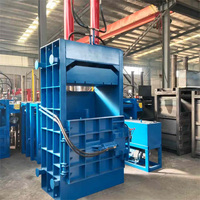 Presse à balles hydraulique compacte pour sciure de bois, métal, plastique, carton et bouteilles PET, à vendre