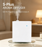 Diffuseur d'arômes électrique S600P pour maison et hôtel, climatiseur central, atomiseur d'huiles essentielles à brume froide 150 ml, diffuseur de parfum à brancher