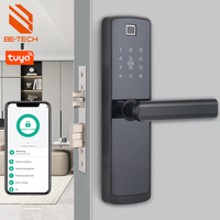 Nouvelles Arrivées : Serrure de Porte Intelligente Tuya WiFi Étanche pour la Maison, Antivol, Déverrouillage à Distance par Application et Code PIN, Serrure de Porte à Empreinte Digitale pour la Maison