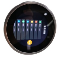 Wisecoco kustom Esp32 HMI tampilan Lcd melingkar 2.1 inci saklar layar kenop enkoder rumah pintar