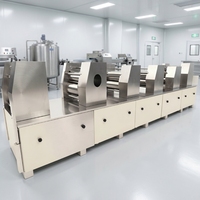 Machine automatique de fabrication de nouilles instantanées séchées, machine à nouilles séchées de 6 tonnes par cycle