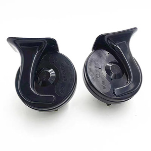 <span class=keywords><strong>Klaxon</strong></span> électrique pour moto, camion et bateau, 1 paire, 110dB, haut-parleur universel arrondi étanche - Product Image 2