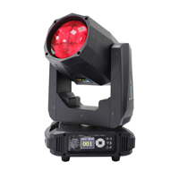 Luz con cabezal móvil de haz LED de alto brillo de 80W con doble prisma 8 + 16 y rueda de Color para DJ Disco Stage Show **