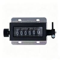 Compteur mécanique à 6 chiffres D94S / à 5 chiffres D67F, réinitialisable, manuel, pour presse à poinçonner