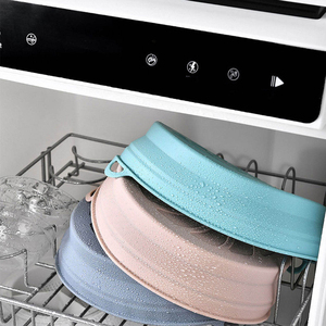 Hot Selling Easy to Clean Food Grade Round air Fryer Liners Reusable Non-stick Air Fryer Silicone Pot Liner <b>Baking</b> Pad - Product Image 5